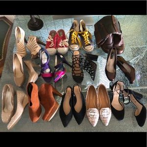 Bundle of size 7-8 shoes